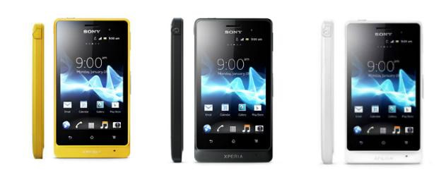 Sony Xperia Go Front