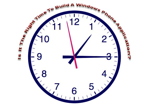 Right Now Windows Phone App Dev Is Best Decision