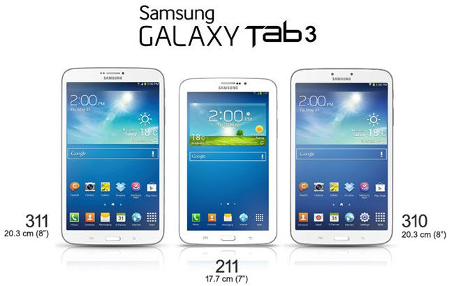 Samsung Galaxy Tab 3 Series